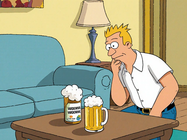 Vardenafil & Alcohol: Safety Guide for Mixing ED Medication with Drinks
