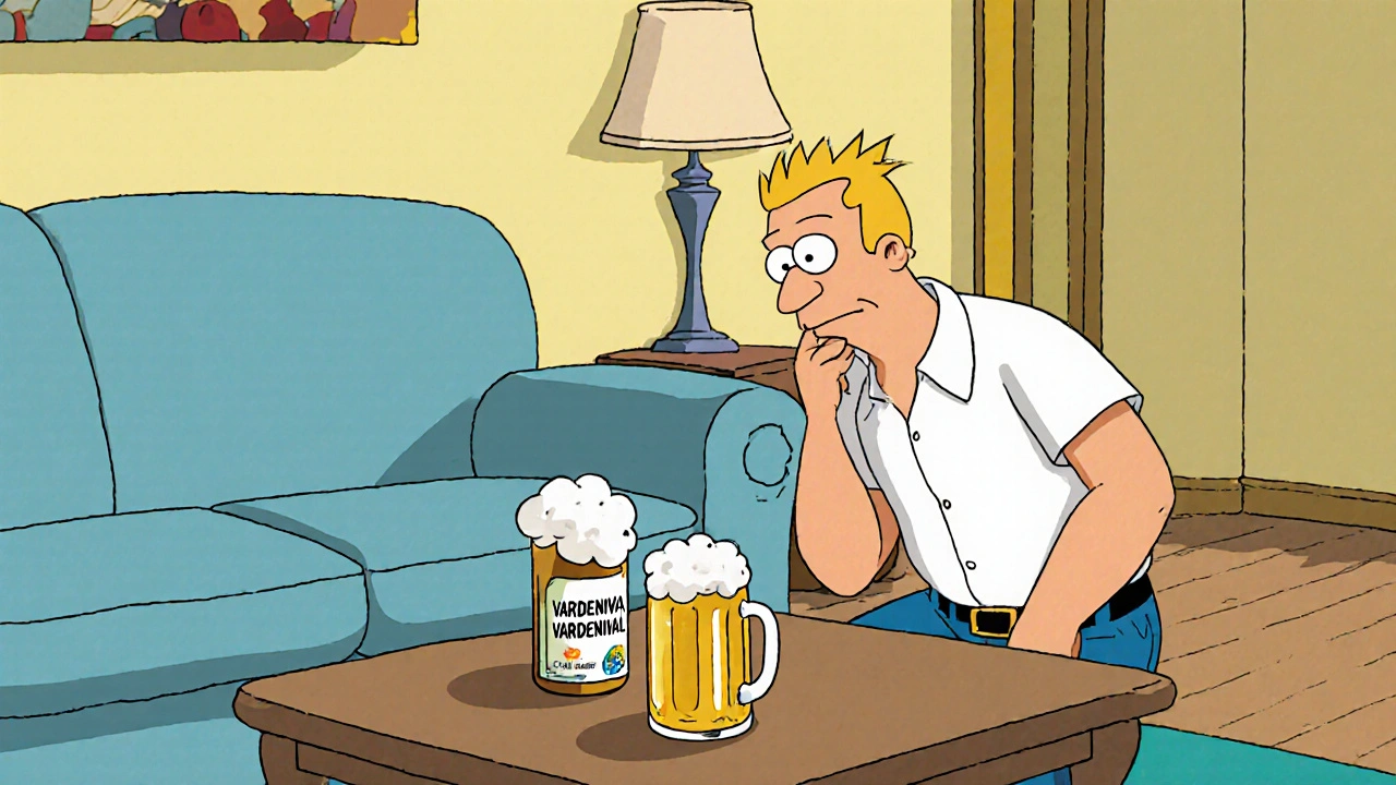 Vardenafil & Alcohol: Safety Guide for Mixing ED Medication with Drinks