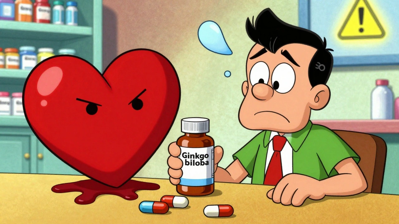 Ginkgo Biloba and Blood Thinners: What You Need to Know Before Taking Both