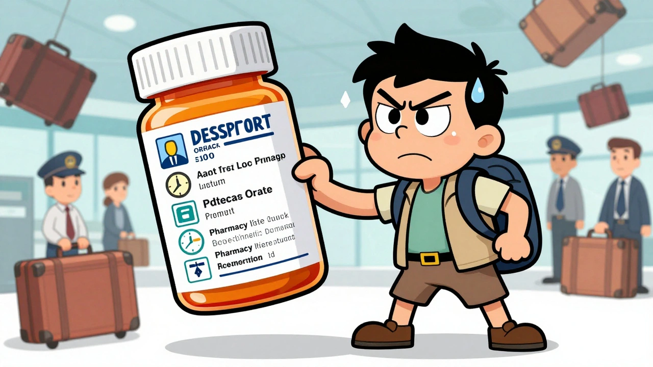 How to Read Prescription Labels When Traveling or Crossing Time Zones