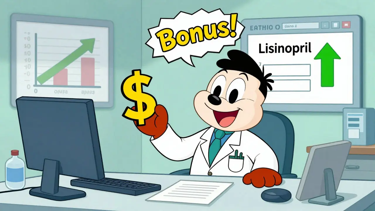 Generic Prescribing Incentives: How Rewards Shape Provider Decisions