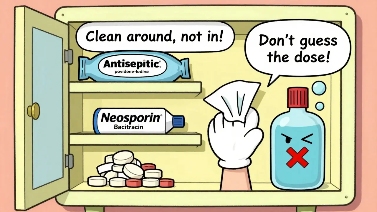 OTC First Aid Medications: Antiseptics, Antibiotic Ointments, and Pain Relief